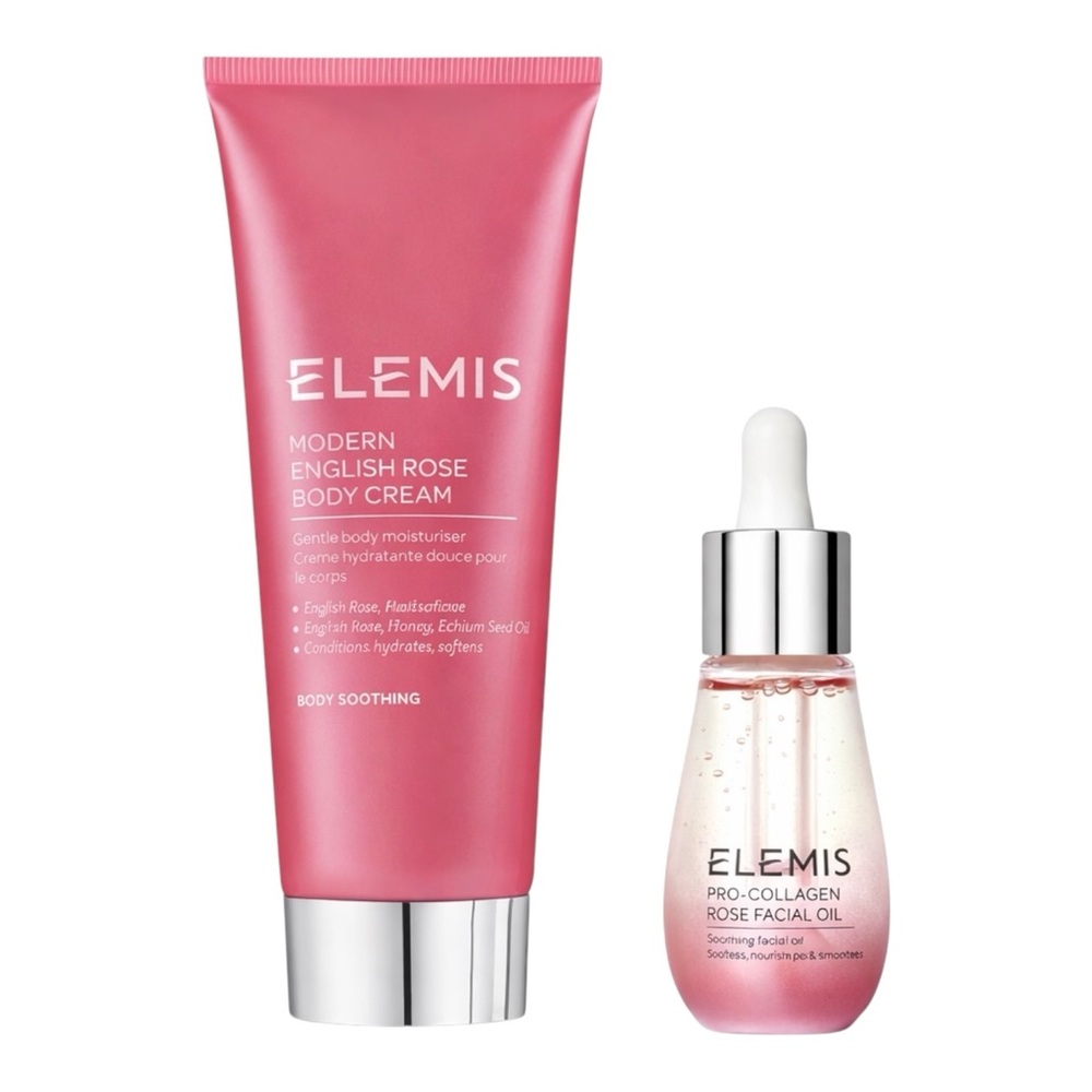 ELEMIS DELICATE AND DIVINE ROSE DUO - BNIB